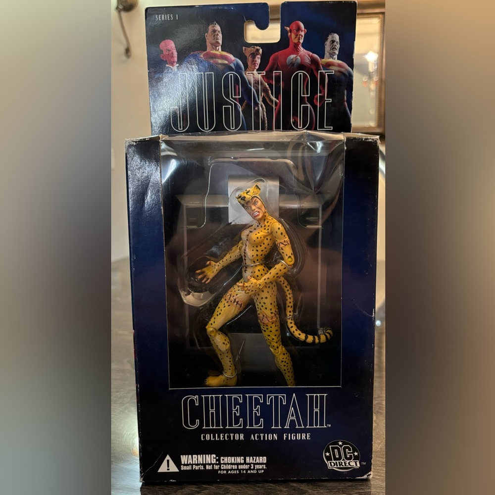 DC Direct Justice League Series 1 Cheetah Collectors Action Figure 2005 NRFB